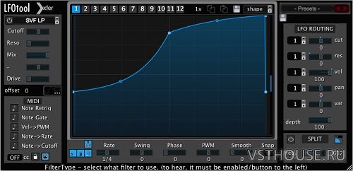 Xfer Records - LFOTool v1.762 VST, AAX, AU WIN.OSX x86 x64