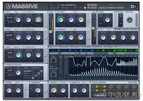 Native Instruments - Massive 1.5.8 Rev2 STANDALONE, VSTi, AAX x64 Native Instruments - Massive 1.5.8 Rev2 STANDALONE, VSTi, AAX x64
