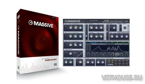 Native Instruments - Massive v1.5.8 CE-V.R VSTi, AAX x64 Native Instruments - Massive v1.5.8 CE-V.R VSTi, AAX x64