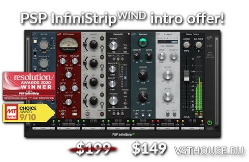 PSPaudioware - PSP InfiniStrip 1.2.0 VST, VST3, AAX x64