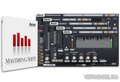Acon Digital - Mastering Suite 1.2.1 VST, VST3, AAX, AU WIN.OSX Acon Digital - Mastering Suite 1.2.1 VST, VST3, AAX, AU WIN.OSX