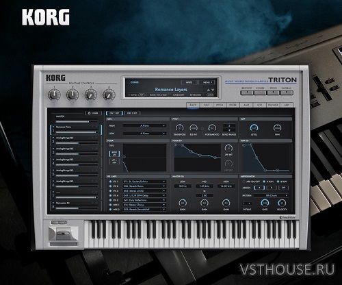 KORG - TRITON Extreme 1.0.0 STANDALONE, VSTi, AAX x64