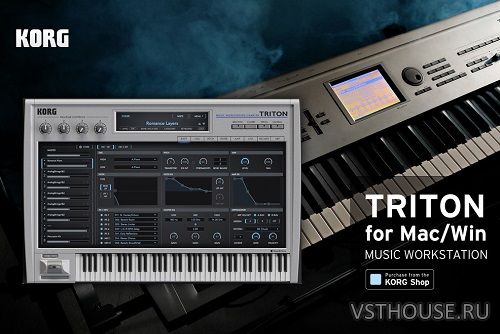 KORG - TRITON Extreme 1.0.1 STANDALONE, VSTi, AAX, AUi WIN.OSX x64 KORG - TRITON Extreme 1.0.1 STANDALONE, VSTi, AAX, AUi WIN.OSX x64