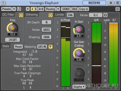 Voxengo - Elephant 4.15 VST, VST3 x64 Voxengo - Elephant 4.15 VST, VST3 x64