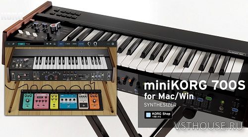 KORG - miniKORG 1.0.1 STANDALONE, VSTi, AAX, AUi WIN.OSX x64