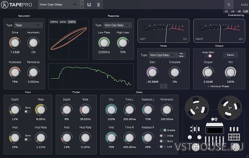 Caelum Audio - Tape Pro 1.2.1 VST3, AAX, AU WIN.OSX x86 x64 Caelum Audio - Tape Pro 1.2.1 VST3, AAX, AU WIN.OSX x86 x64