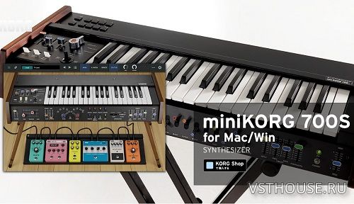 KORG - miniKORG 1.0.0 STANDALONE, VSTi, AAX, AUi WIN.OSX x64