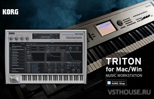 KORG - TRITON 1.3.1 STANDALONE, VSTi, AAX, AUi WIN.OSX KORG - TRITON 1.3.1 STANDALONE, VSTi, AAX, AUi WIN.OSX