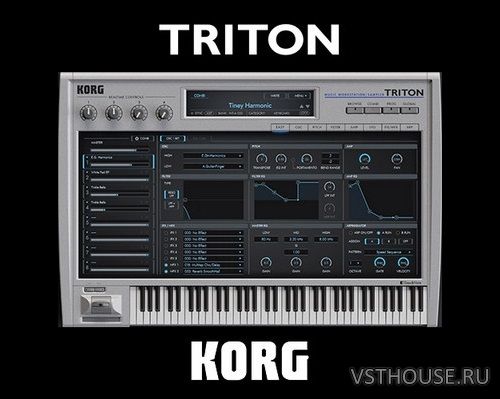 KORG - TRITON 1.3.3 STANDALONE, VSTi, AAX, AUi WIN.OSX x64 KORG - TRITON 1.3.3 STANDALONE, VSTi, AAX, AUi WIN.OSX x64