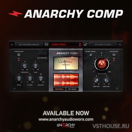 Anarchy Audioworx - Anarchy Comp 1.0.0 VST, x64 NO INSTALL Anarchy Audioworx - Anarchy Comp 1.0.0 VST, x64 NO INSTALL