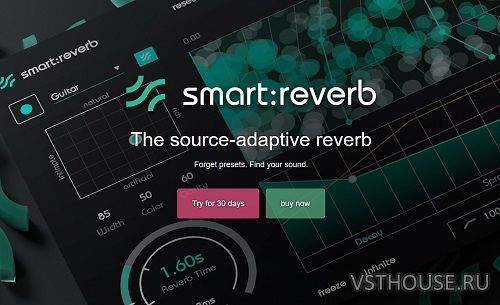 Sonible - smartreverb v1.0.1 VST, VST3, AAX x64 Sonible - smartreverb v1.0.1 VST, VST3, AAX x64