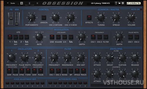 Synapse Audio - Obsession 1.1.0 Reason RE x64 Synapse Audio - Obsession 1.1.0 Reason RE x64