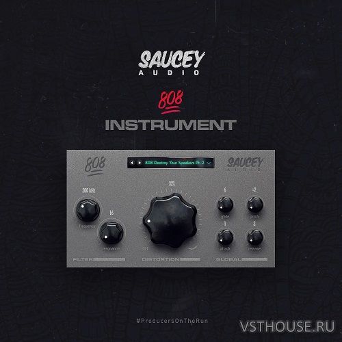 Saucey Audio - 808 VSTi3, AUi WIN.OSX x64 Saucey Audio - 808 VSTi3, AUi WIN.OSX x64