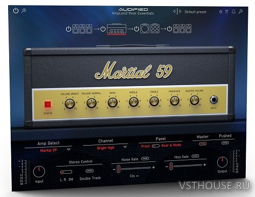 Audified - AmpLion 2 Rock Essentials 2.0.0 VST, VST3, AAX x64 Audified - AmpLion 2 Rock Essentials 2.0.0 VST, VST3, AAX x64