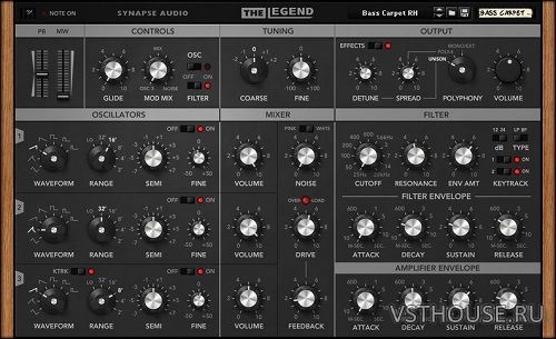 Synapse Audio - The Legend 1.2.2 Reason RE x64 Synapse Audio - The Legend 1.2.2 Reason RE x64