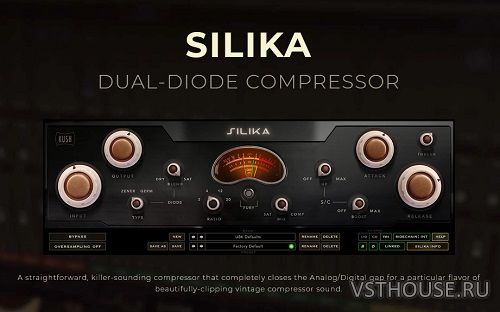 Kush Audio - SILIKA 1.1.0 VST, VST3, AAX x64 Kush Audio - SILIKA 1.1.0 VST, VST3, AAX x64