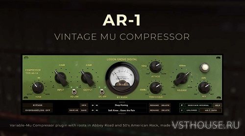 Kush Audio - AR-1 v1.0.7 VST, AAX x64 Kush Audio - AR-1 v1.0.7 VST, AAX x64