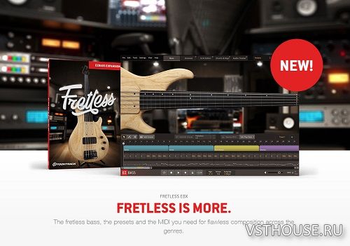 Toontrack - Fretless EBX Library Update 1.0.1