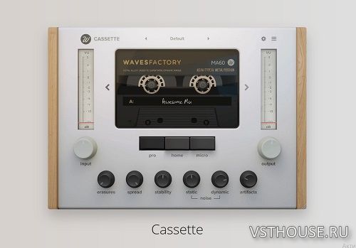 Wavesfactory - Cassette 1.0.5 VST, VST3, AAX x64 Wavesfactory - Cassette 1.0.5 VST, VST3, AAX x64