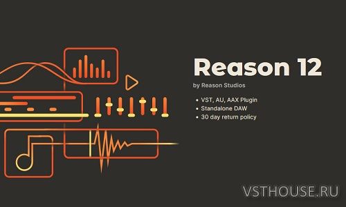 Reason Studios - Reason 12 v12.2.1 STANDALONE, VST3, AAX x64 Reason Studios - Reason 12 v12.2.1 STANDALONE, VST3, AAX x64