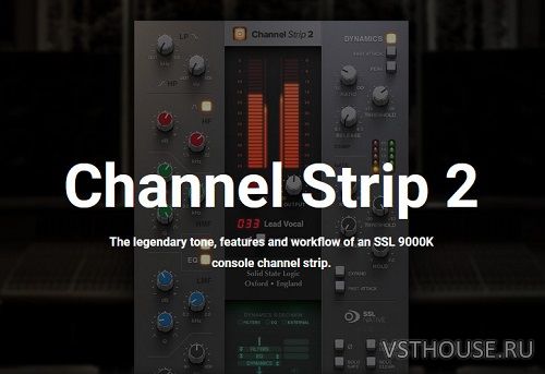 Solid State Logic - SSL Native Channel Strip 2 v1.0.55 VST, VST3, AAX