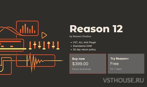 Reason Studios - Reason 12.2.1d50 STANDALONE (PORTABLE, NO SOUNDBANKS) Reason Studios - Reason 12.2.1d50 STANDALONE (PORTABLE, NO SOUNDBANKS)