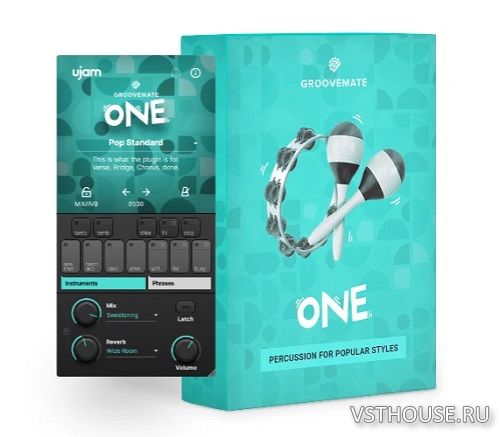 UJAM - Groovemate ONE 1.0.0 VSTi, AAX x64 UJAM - Groovemate ONE 1.0.0 VSTi, AAX x64