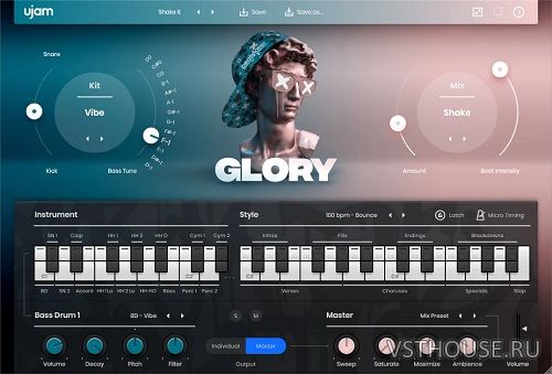 UJAM - Beatmaker GLORY 2.1.3 VSTi, AAX x64 UJAM - Beatmaker GLORY 2.1.3 VSTi, AAX x64