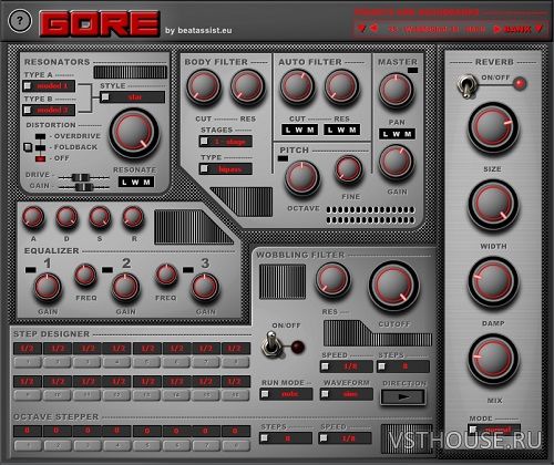 Beatassist & Psytrance Plugins - Gore 1.0 VSTi, VSTi3, AUi WIN.OSX x64