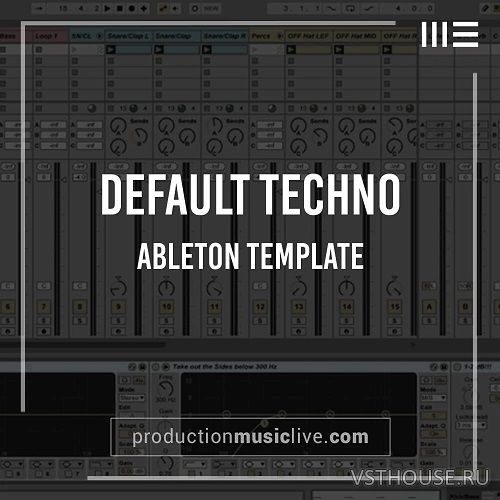 Production Music Live - Default Template for Techno (ABLETON,WAV) Production Music Live - Default Template for Techno (ABLETON,WAV)