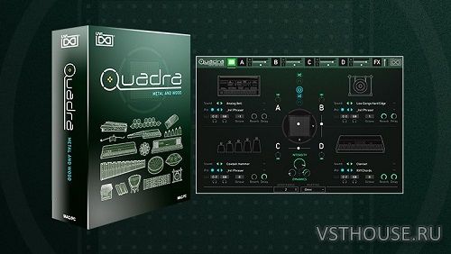 UVI - Quadra Metal and Wood v1.0.0 (UVI Falcon) UVI - Quadra Metal and Wood v1.0.0 (UVI Falcon)