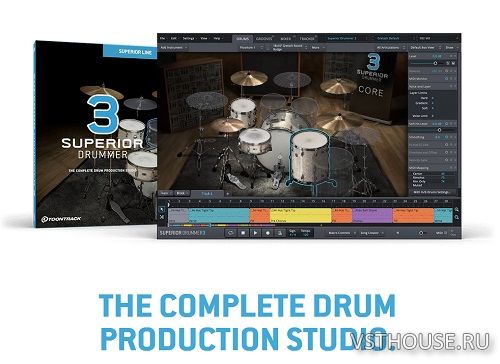 Toontrack - Superior Drummer 3.2.8 Update STANDALONE, VSTi, AAX x64 Toontrack - Superior Drummer 3.2.8 Update STANDALONE, VSTi, AAX x64