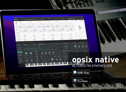 KORG - Opsix Native v1.0.1 STANDALONE, VSTi3, AAX WIN.OSX x64 R2R