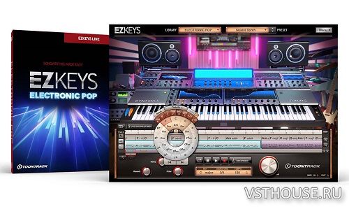 Toontrack - EZkeys Electronic Pop v1.0.0 VSTi, AAX, AU WIN.OSX x86 x64