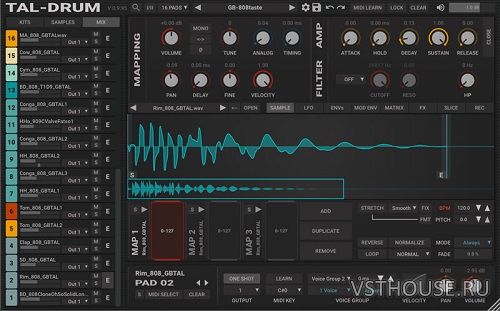 Togu Audio Line - TAL-Drum v1.0.0