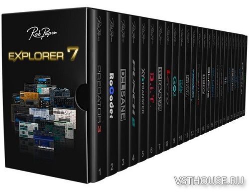 Rob Papen - eXplorer 7.0.2 VSTi, VSTi3, AAX x64