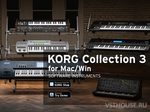 KORG - Legacy Collection 3 STANDALONE, VSTi, AAX x64 KORG - Legacy Collection 3 STANDALONE, VSTi, AAX x64