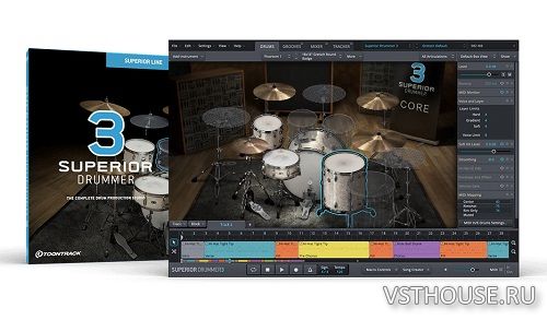 Toontrack - Superior Drummer v3.3.1 Update