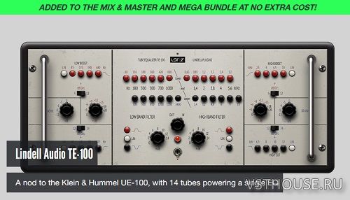 Plugin Alliance - Lindell TE-100 v1.1.2 VST, VST3, AAX x64 Plugin Alliance - Lindell TE-100 v1.1.2 VST, VST3, AAX x64