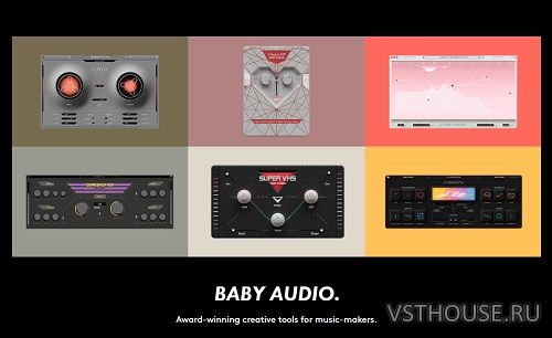Baby Audio - Plugin Bundle VST, VST3, AAX, AU WIN.OSX x86 x64 Baby Audio - Plugin Bundle VST, VST3, AAX, AU WIN.OSX x86 x64