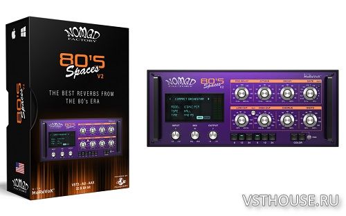 Nomad Factory - 80s Space v2.0.0 VST, VST3, AAX, AU WIN.OSX x64