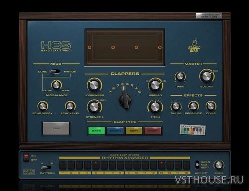 Robotic Bean - Hand Clap Studio v1.2.1 VSTi3, AAX x64 Robotic Bean - Hand Clap Studio v1.2.1 VSTi3, AAX x64