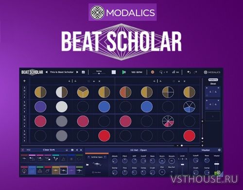 Modalics - Beat Scholar v1.0.4 STANDALONE, VSTi, VSTi3 x64 Modalics - Beat Scholar v1.0.4 STANDALONE, VSTi, VSTi3 x64