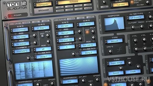 Tone2 - Gladiator3 v3.5.2 STANDALONE, VSTi, VSTi3 x64