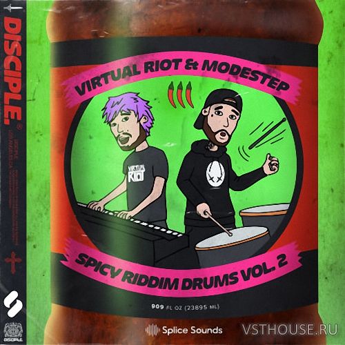 Disciple Samples - Virtual Riot X Modestep Spicy Riddim Drums Vol. 2 Disciple Samples - Virtual Riot X Modestep Spicy Riddim Drums Vol. 2