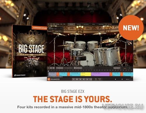 Toontrack - Big Stage EZX v1.0.1 Update (WIN.OSX) Toontrack - Big Stage EZX v1.0.1 Update (WIN.OSX)