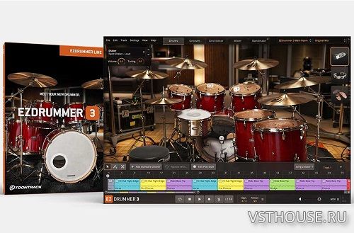 Toontrack - EZdrummer v3.0.4 STANDALONE, VSTi3, AAX x64 Toontrack - EZdrummer v3.0.4 STANDALONE, VSTi3, AAX x64