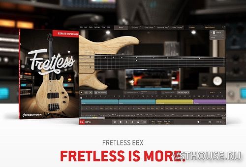 Toontrack - Fretless EBX Library Update v1.0.2 (SOUNDBANK)