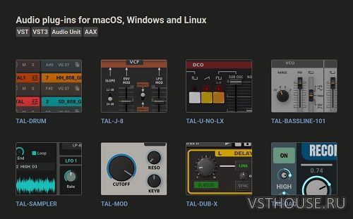 TAL Software - Synths-Plugin Bundle 2022.9, VST3, x64, R2R NO INSTALL TAL Software - Synths-Plugin Bundle 2022.9, VST3, x64, R2R NO INSTALL