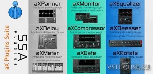 SSA Plugins - aXPlugins Suite a1-a3-a7 VST3, AAX x64 SSA Plugins - aXPlugins Suite a1-a3-a7 VST3, AAX x64